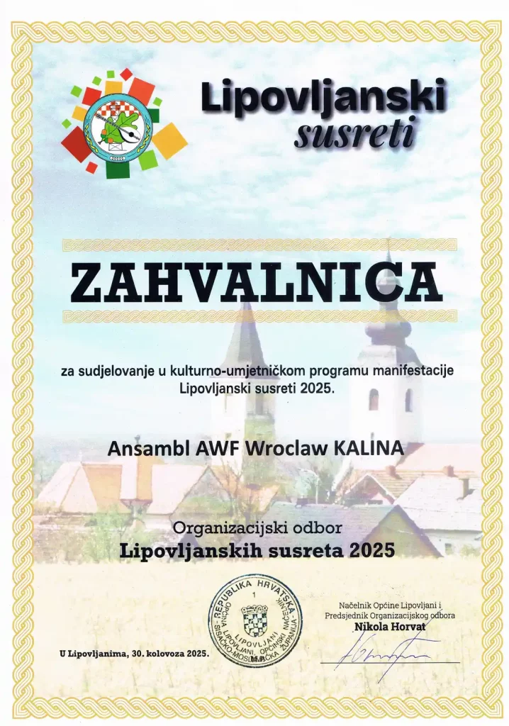 Międzynarodowy Festiwal Mniejszości Narodowych  „Lipovljanski Susreti”